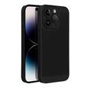 Xiaomi Redmi Note 12 Pro 5G / Poco X5 Breezy lyukacsos műanyag hátlap tok (Fekete)