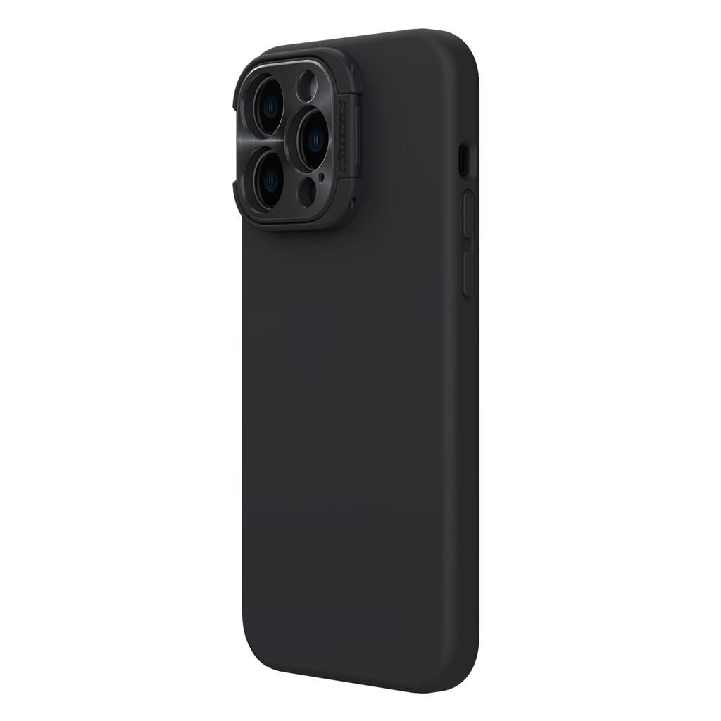 Apple iPhone 14 Pro Nillkin LensWing MagSafe hátlap tok (Fekete)