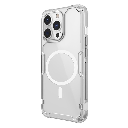 Apple iPhone 13 Pro Max Nillkin Nature Pro MagSafe hátlap tok (Fehér)
