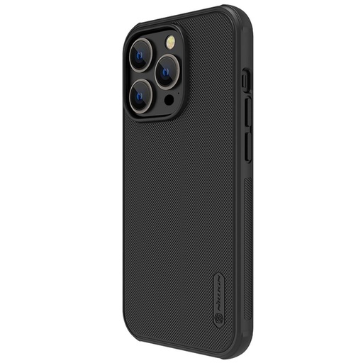 Apple iPhone 14 Pro Nillkin Super Frosted Shield Pro MagSafe hátlap tok (Fekete)