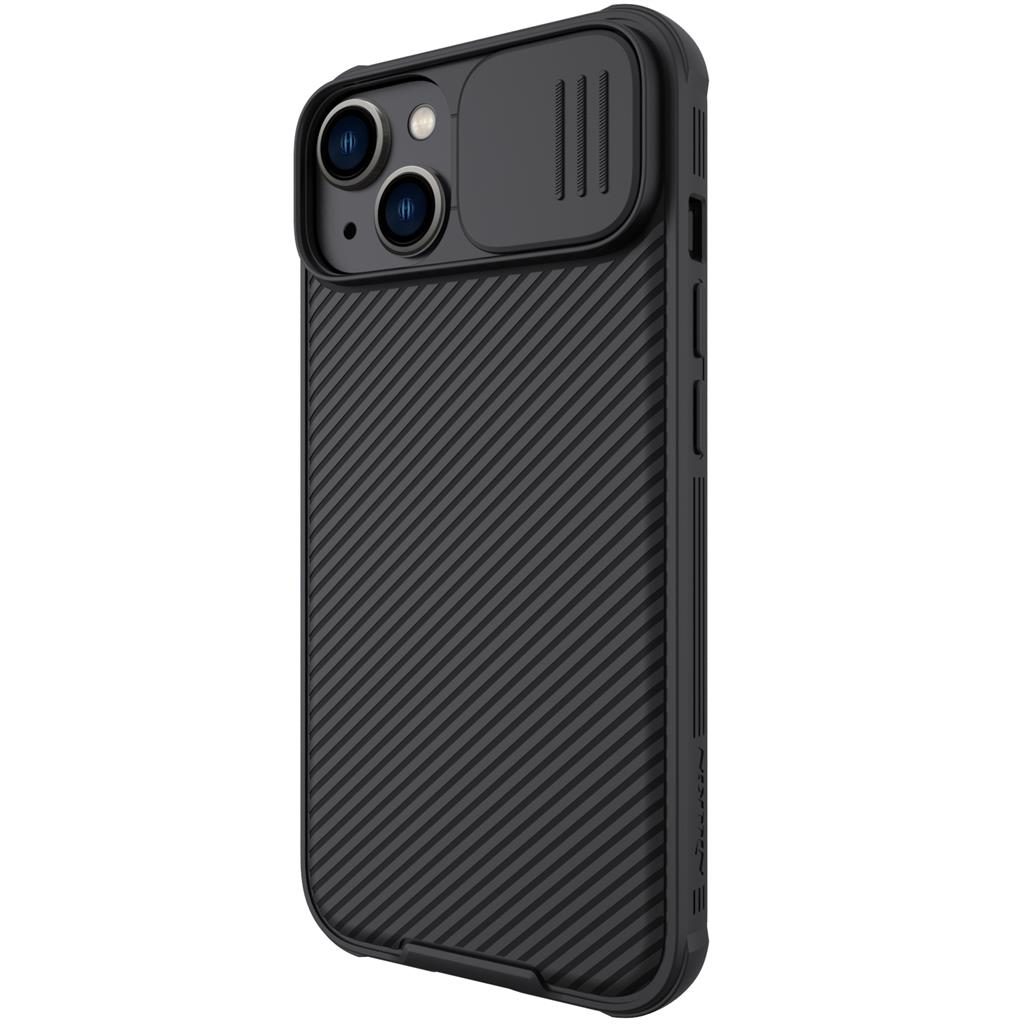 Apple iPhone 14 Plus Nillkin Camshield Pro hátlap tok (Fekete)