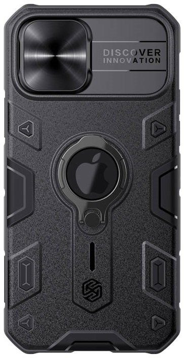 Apple iPhone 12 Pro Max Nillkin CamShield Armor hátlap tok (Fekete)