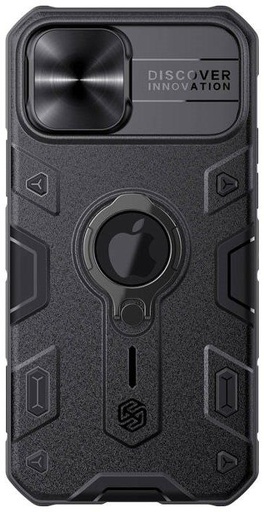 Apple iPhone 12 Pro Max Nillkin CamShield Armor hátlap tok (Fekete)