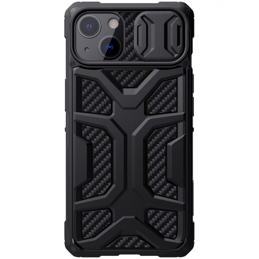 Apple iPhone 13 Nillkin Adventurer strapabíró hátlap tok (Fekete)