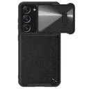 Samsung Galaxy S23 5G Nillkin CamShield Leather S hátlap tok (fekete)
