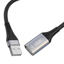 XO NB219 USB–USB adatkábel (Fekete) – USB 2.0, 2 m