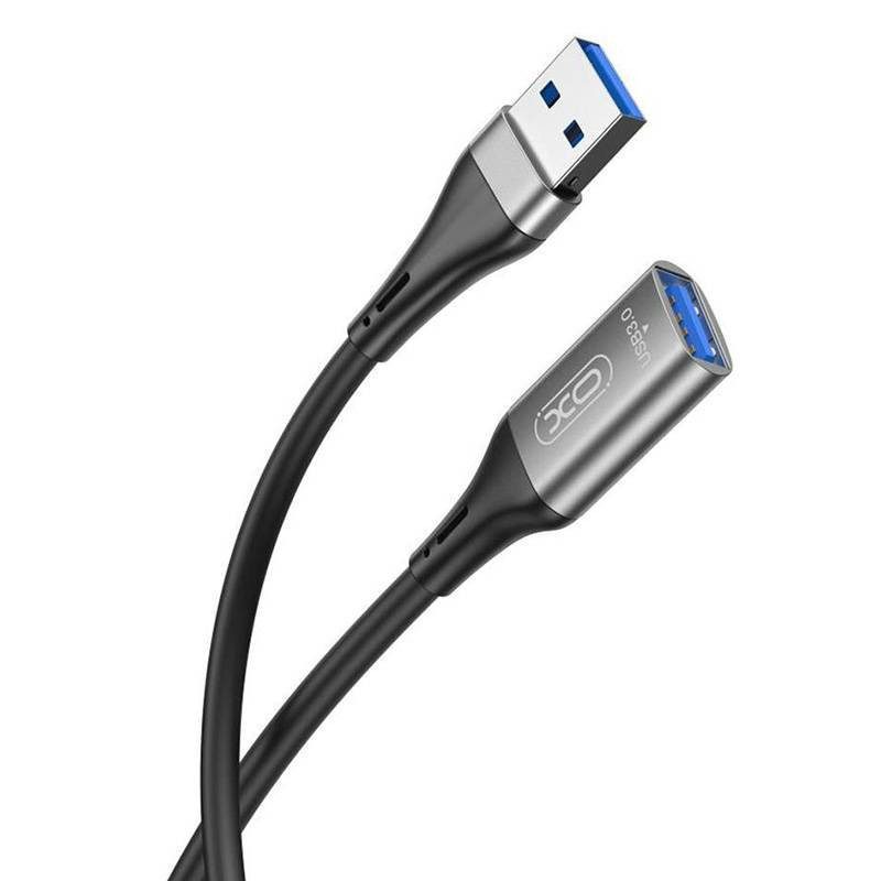 XO NB220 USB–USB adatkábel (Fekete) – USB 3.0, 2 m