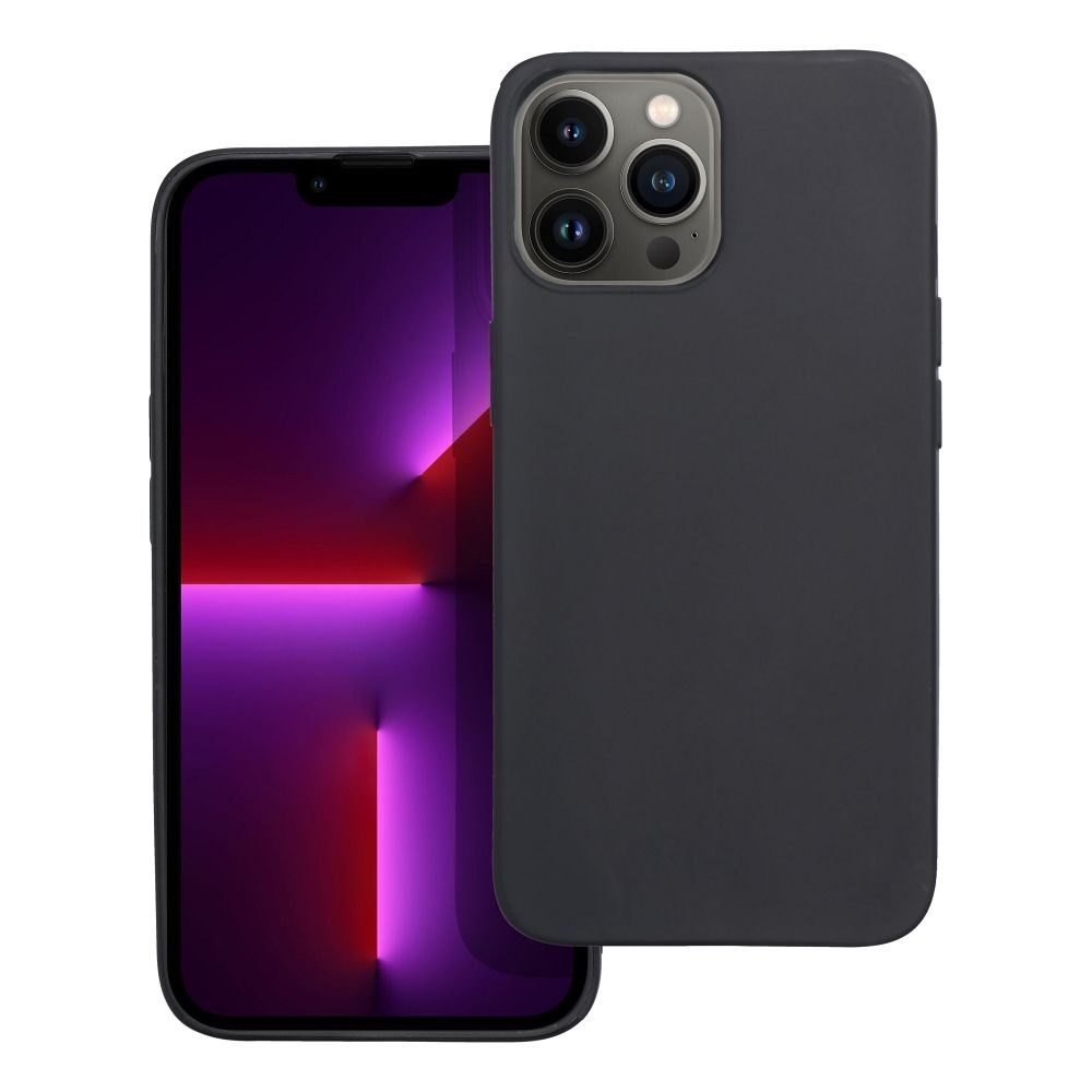 Apple iPhone 13 Pro Max tpu matte hátlap tok (Fekete)