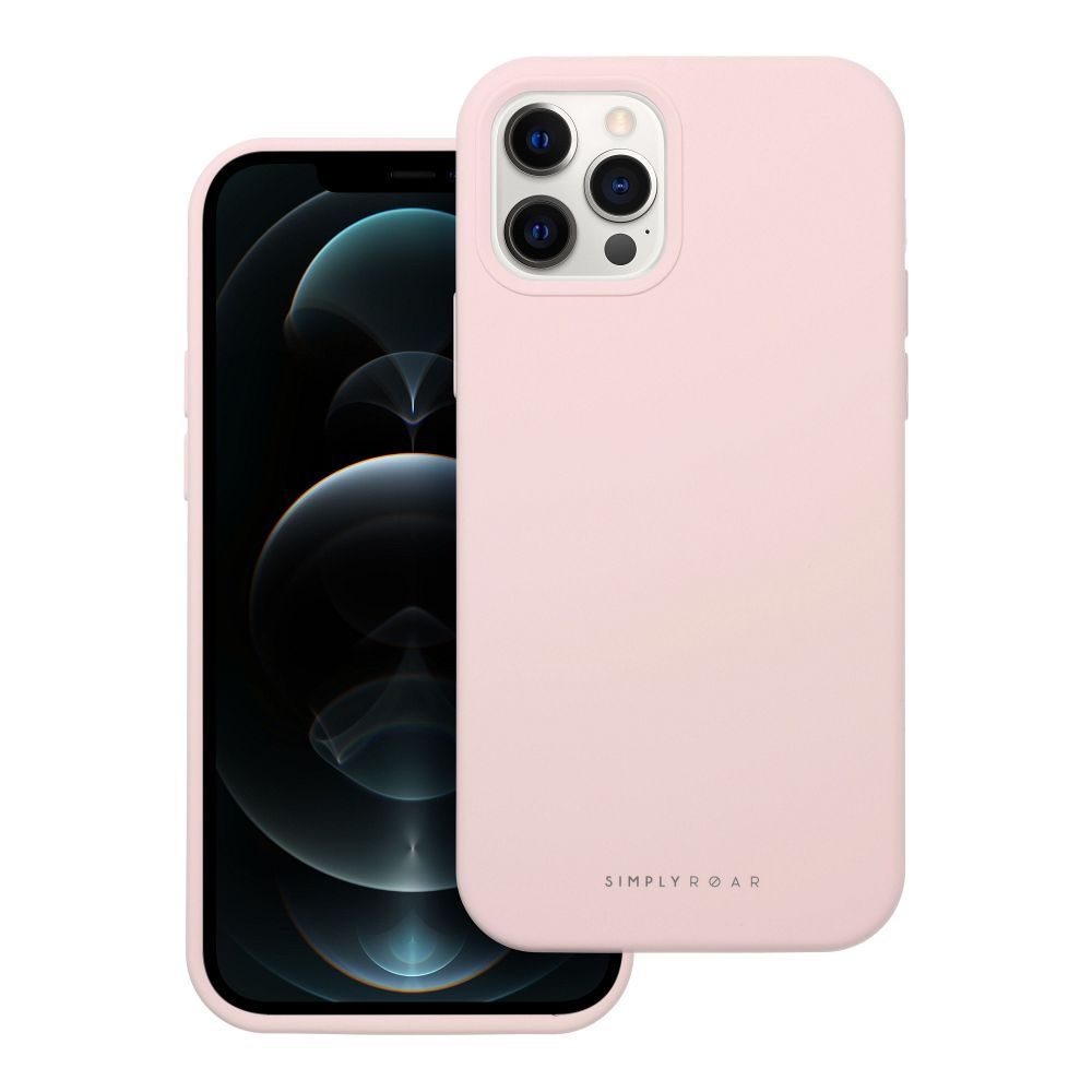 Apple iPhone 12 Pro Roar Cloud Skin hátlap tok (Világos Rózsaszín)