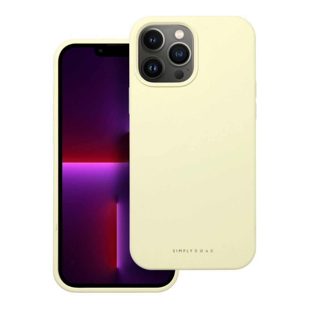 Apple iPhone 13 Pro Max Roar Cloud Skin hátlap tok (világos sárga)