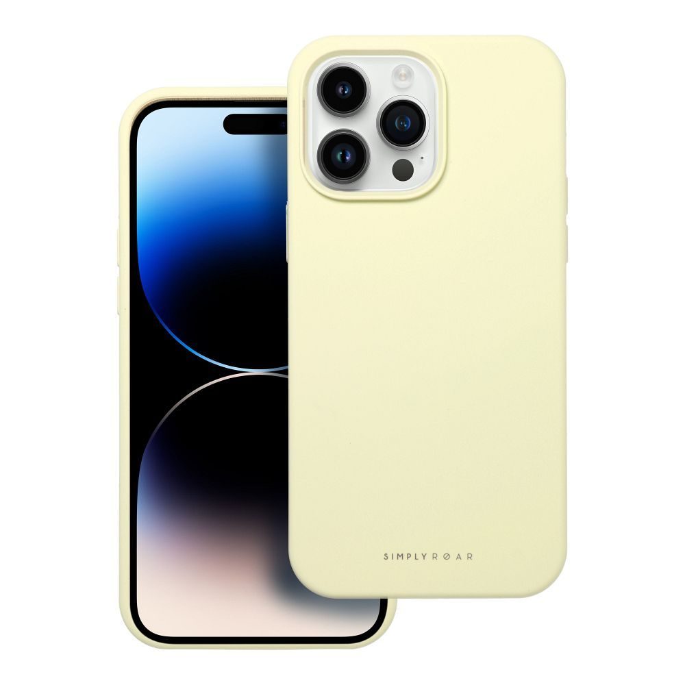 Apple iPhone 14 Pro Max Roar Cloud Skin hátlap tok (világos sárga)