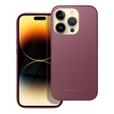 Apple iPhone 14 Pro Roar matt üveg hátlap tok (Bordó)