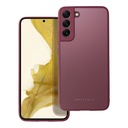 Samsung Galaxy S22 Plus Roar matt üveg hátlap tok (Bordó)