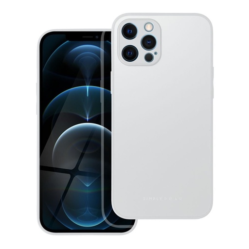 Apple iPhone 12 Pro Max Roar matt üveg hátlap tok (Szürke)