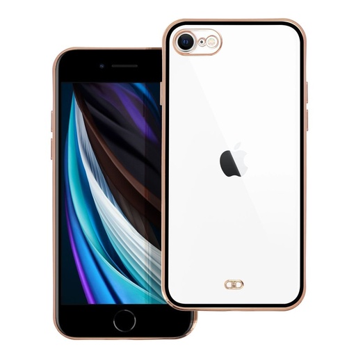 Apple iPhone 6/7/8/SE 2020/SE 2022 LUX hátlap tok (Fekete)
