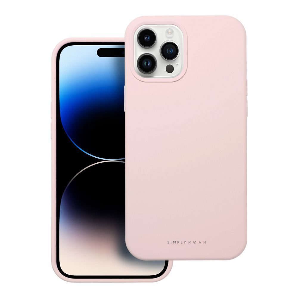 Apple iPhone 12 Pro Max Roar Cloud Skin hátlap tok (világos rózsaszín)