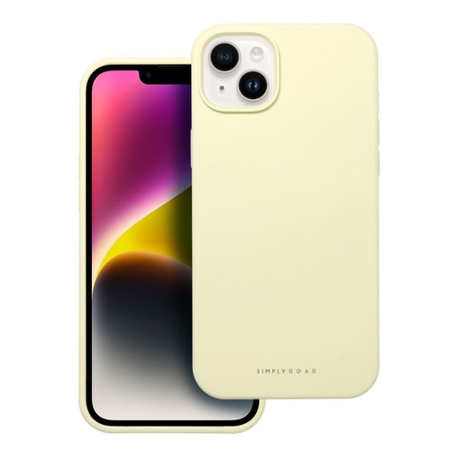 Apple iPhone 14 Plus Roar Cloud Skin hátlap tok (világos sárga)