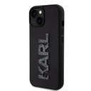 Apple iPhone 15 Karl Lagerfeld 3D Glitter Karl tok (Fekete) – KLHCP15S3DMBKCK