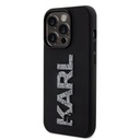 Apple iPhone 15 Pro Max Karl Lagerfeld 3D Glitter Karl tok (Fekete) – KLHCP15X3DMBKCK
