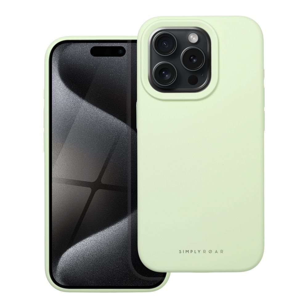 Apple iPhone 15 Pro Roar Cloud Skin hátlap tok (Zöld)