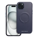 Apple iPhone 15 Plus Roar Leather magsafe hátlap tok (Kék)