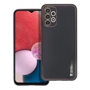 Samsung Galaxy A13 4G Forcell bőr hátlap tok (Fekete)