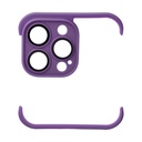 Apple iPhone 13 Pro Mini Bumpers tok kameravédelemmel (Sötétlila)