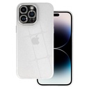 Apple iPhone 13 liquid glitter camera hátlap tok (Átlátszó)