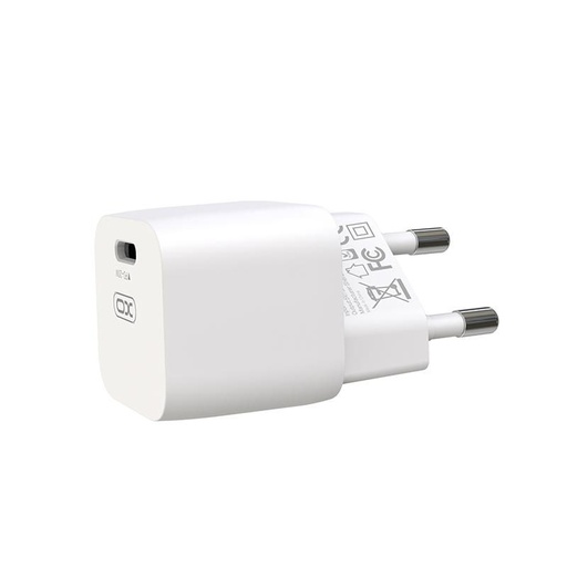 XO CE01 PD 20W gyorstöltő (Fehér) – USB-C csatlakozó
