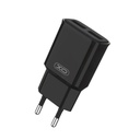 XO L92C 2.4A töltő (Fekete) – dupla USB csatlakozó