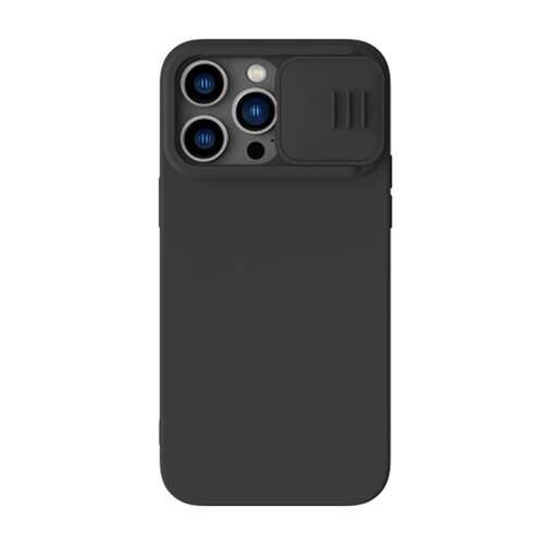 Apple iPhone 15 Plus Nillkin Silky hátlap tok (Fekete)