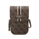 Guess 4G Printed Stripe Phone Bag (Barna) - GUWBP4RPSW