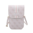 Guess 4G Printed Stripe Phone Bag (Rózsaszín) - GUWBP4RPSP