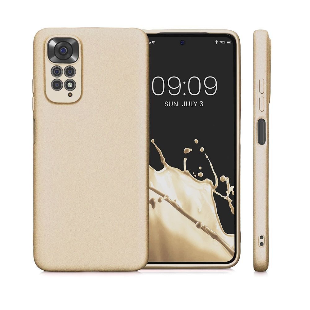 Honor 90 Metallic szilikon hátlap tok (Arany)