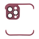 Apple iPhone 12 Pro Max Mini Bumpers tok kameravédelemmel cseresznye