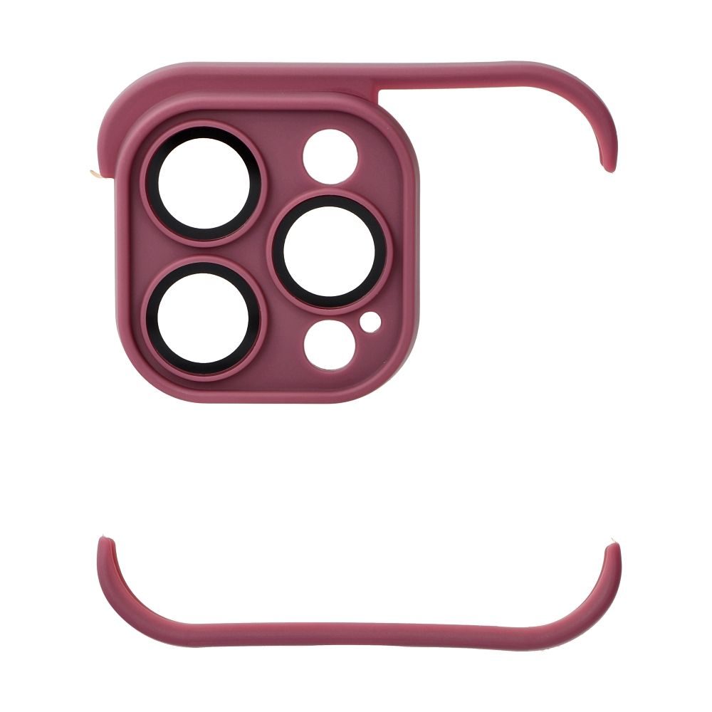 Apple iPhone 14 Pro Mini Bumpers tok kameravédelemmel (Cseresznye)