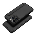 Apple iPhone 7 / iPhone 8 / iPhone 8 / iPhone SE 2020 / iPhone SE 2022 Razor mágneses ütésálló notesz tok (Fekete)