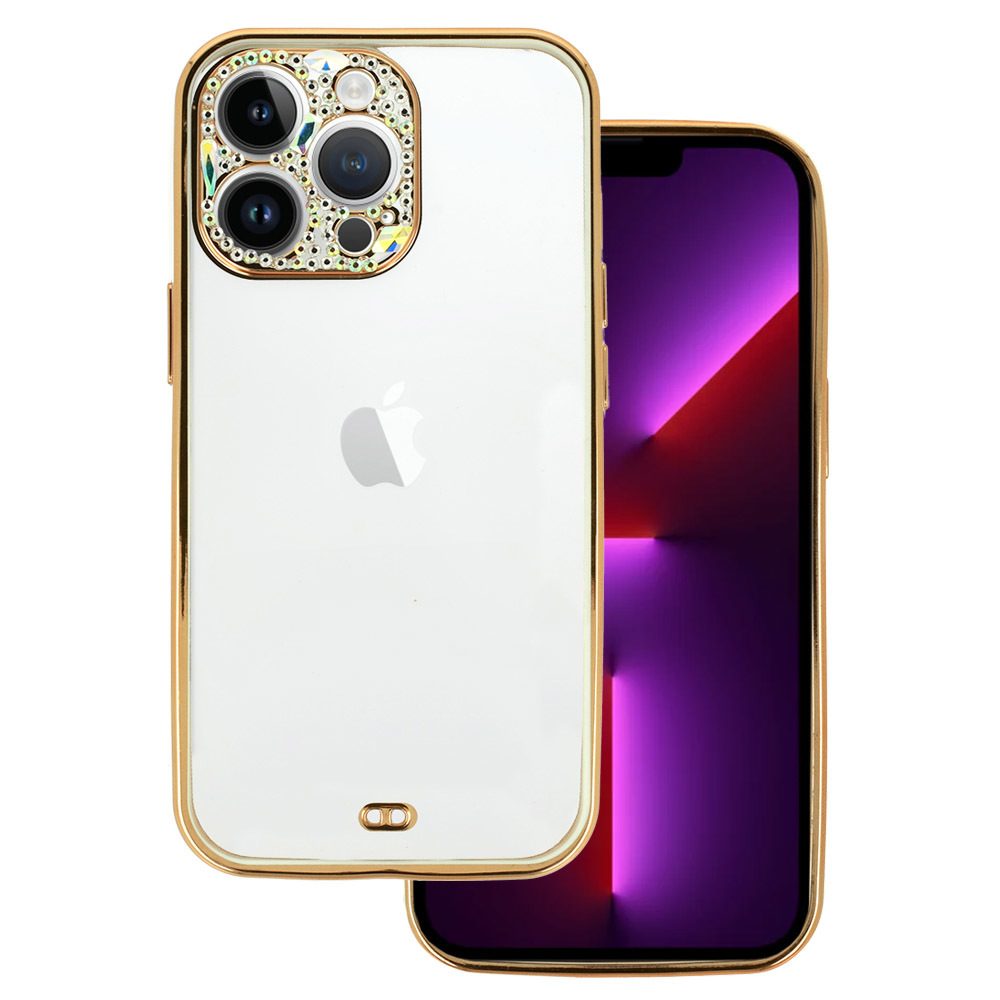 Samsung Galaxy A13 4G Diamond hátlap tok (Átlátszó)