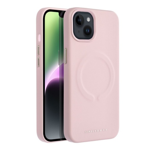 Apple iPhone 12 Pro Roar Leather magsafe hátlap tok (Rózsaszín)