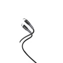 XO NB-Q226A USB-C–Lightning adatkábel (Fekete) – 1 m, 27W