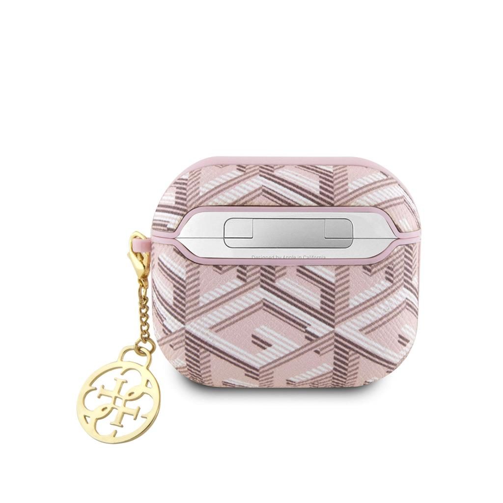 Guess PU G Cube Charm tok AirPods 3 (Rózsaszín) - GUA3PGCE4CP