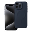 Apple iPhone 15 Pro Max Silicone mag cover magsafe hátlap tok (Kék titánium)