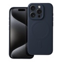 Apple iPhone 15 Pro Silicone mag cover magsafe hátlap tok (Kék titánium)