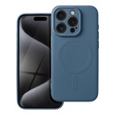 Apple iPhone 15 Pro Silicone mag cover magsafe hátlap tok (Kék)