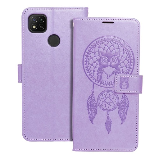 Xiaomi Redmi 10C 4G Forcell MEZZO nyitható tok (Lila)