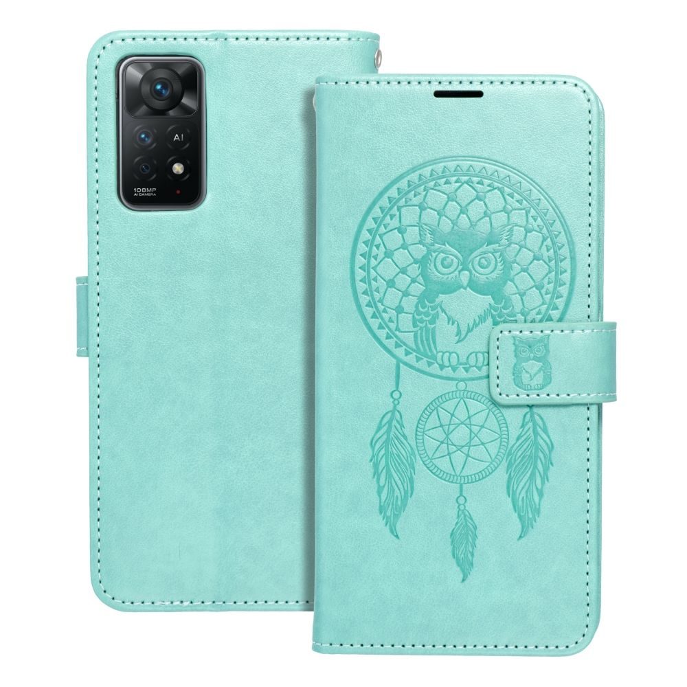 Xiaomi Redmi Note 11 Pro 4G / Redmi Note 11 Pro 5G Forcell MEZZO nyitható tok (Zöld)