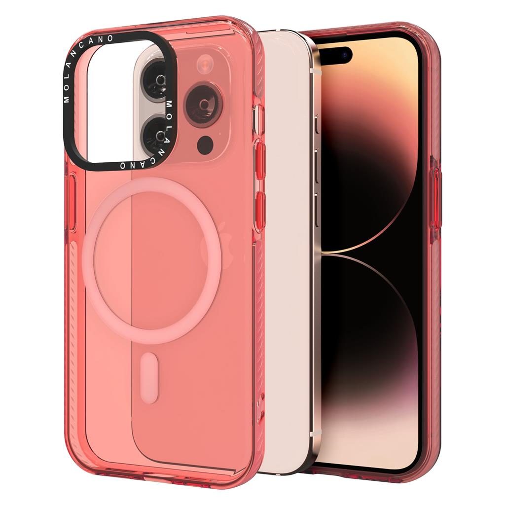 Apple iPhone 14 Pro MOLAN CANO rainbow TPU hátlap tok (Narancssárga)