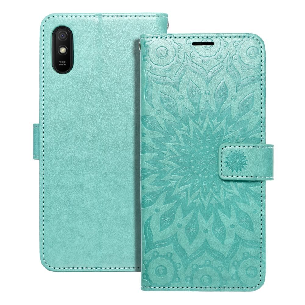 Xiaomi Redmi 9AT / Redmi 9A Forcell MEZZO nyitható tok (Zöld)