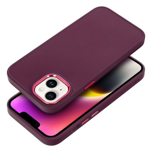 Xiaomi Redmi 13C frame szilikon hátlap tok (Lila)