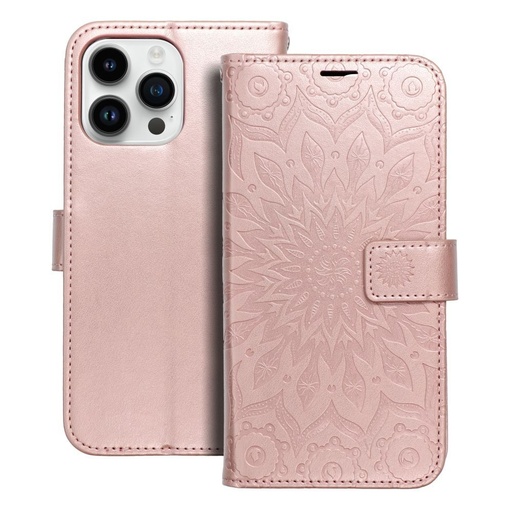 Apple iPhone 14 Pro Max Forcell MEZZO nyitható tok (Rosegold)